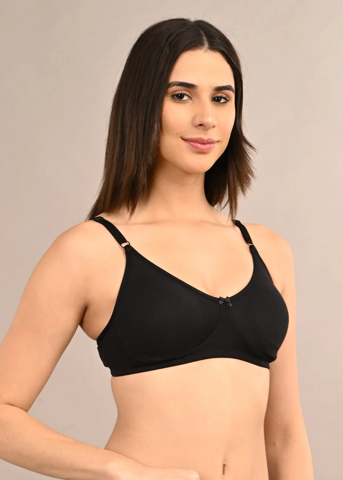 ZERA:Double Layered Moulded Bra - Image 3