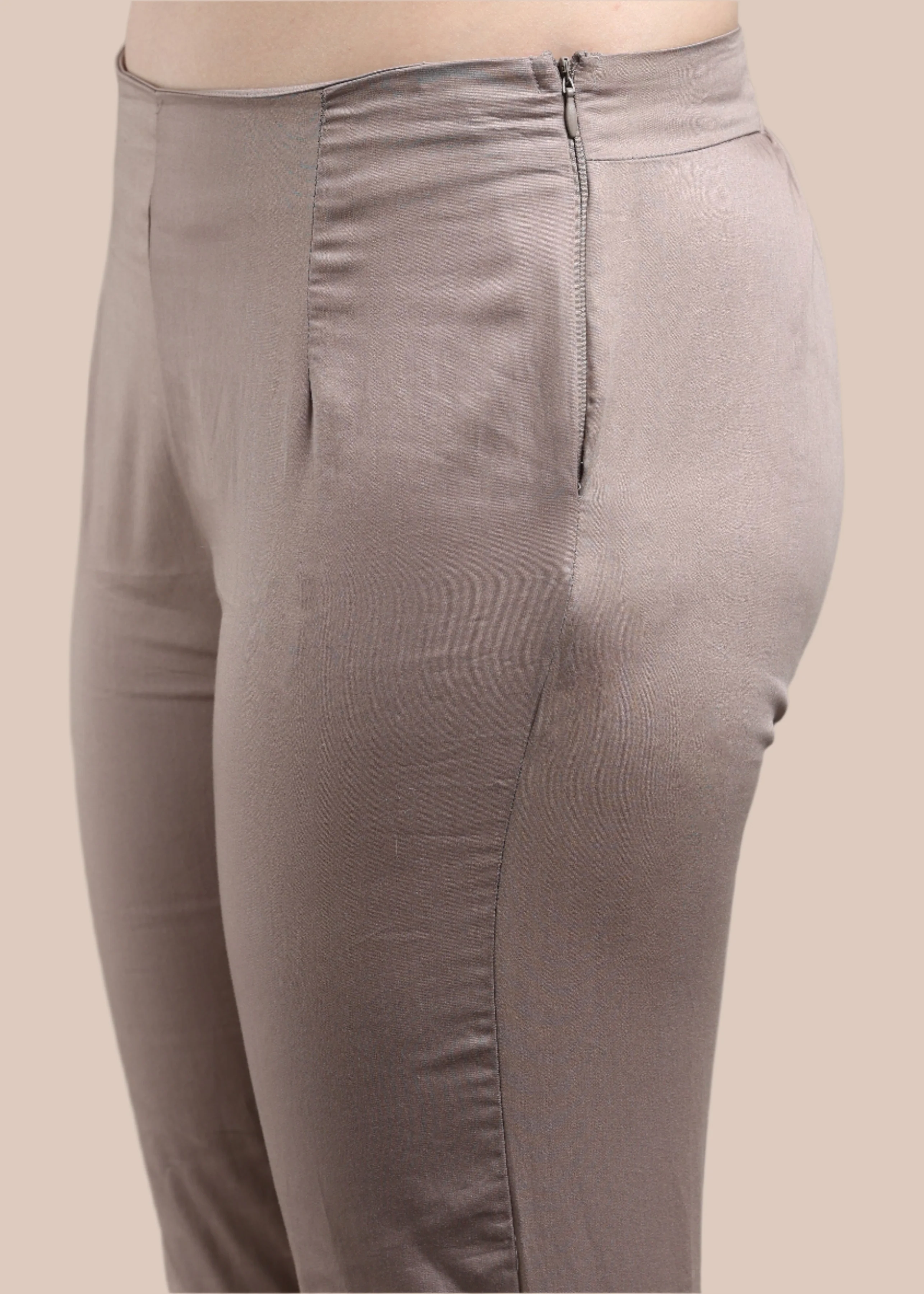 Giza Satin Pencil Pant - Image 5