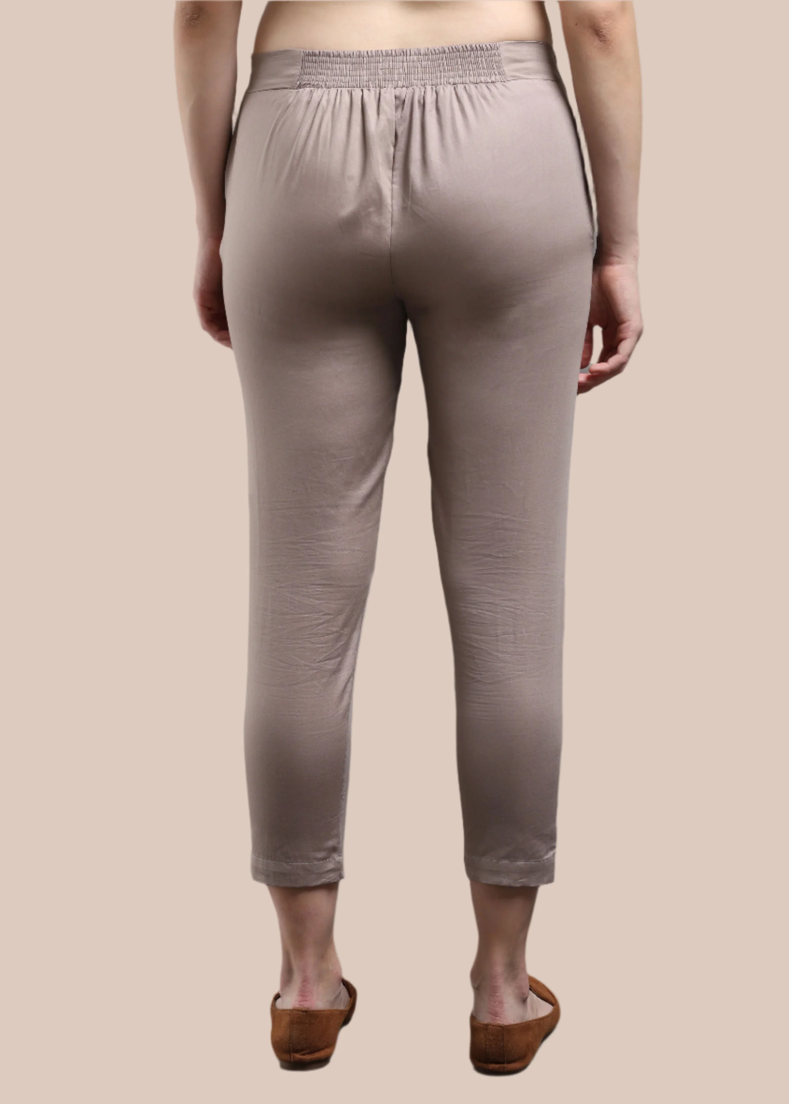 Giza Satin Pencil Pant - Image 6