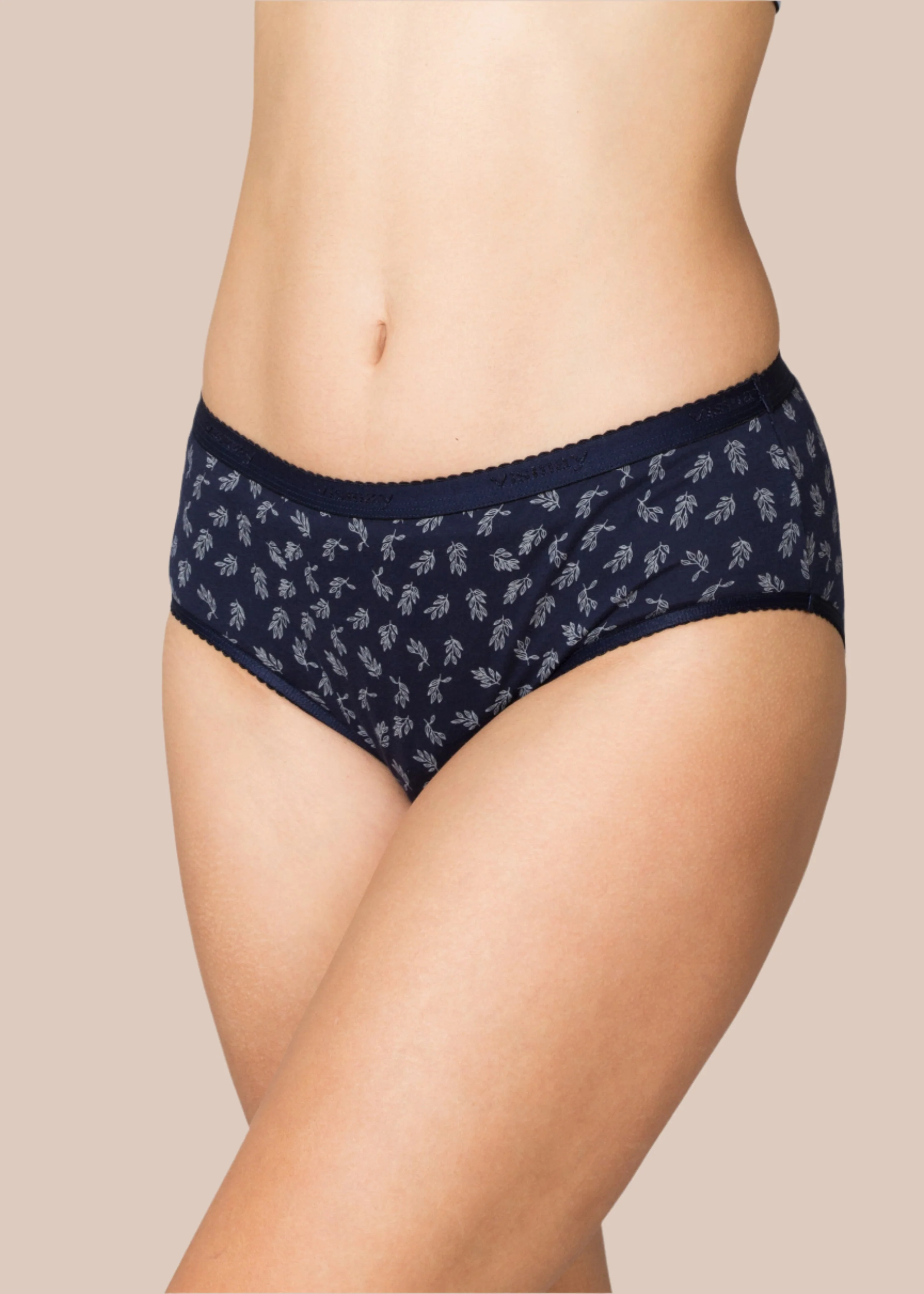 KAYLE: Printed Outer Elastic Hipster Panty - Image 3