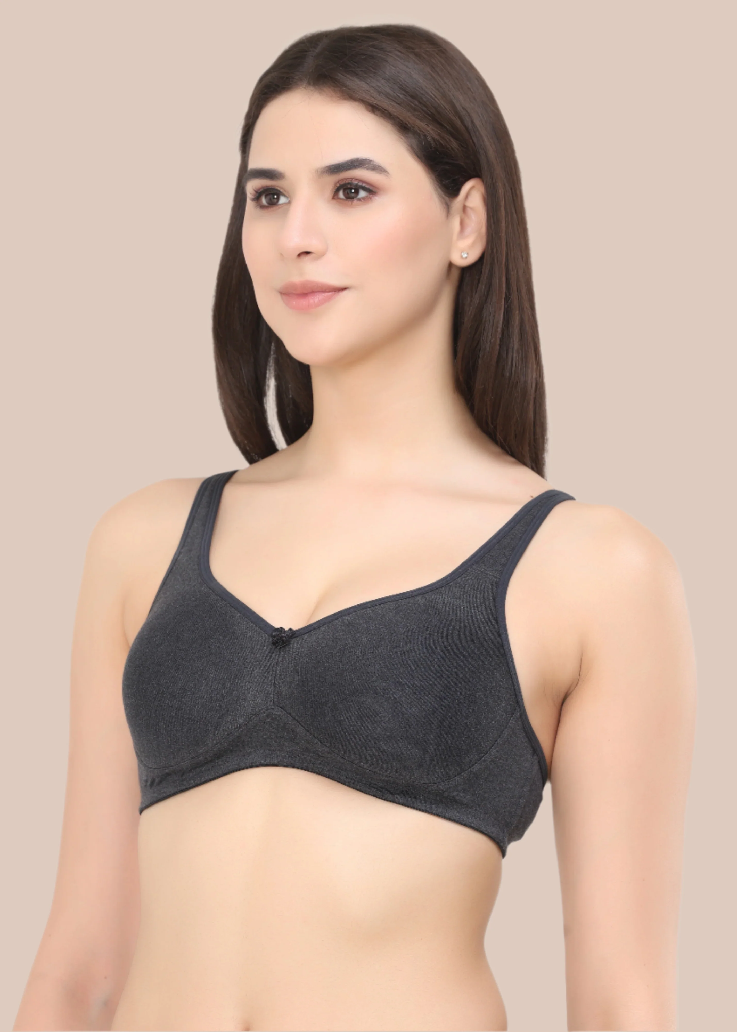 LORA:Foam Moulded Full Coverage Bra - Image 3