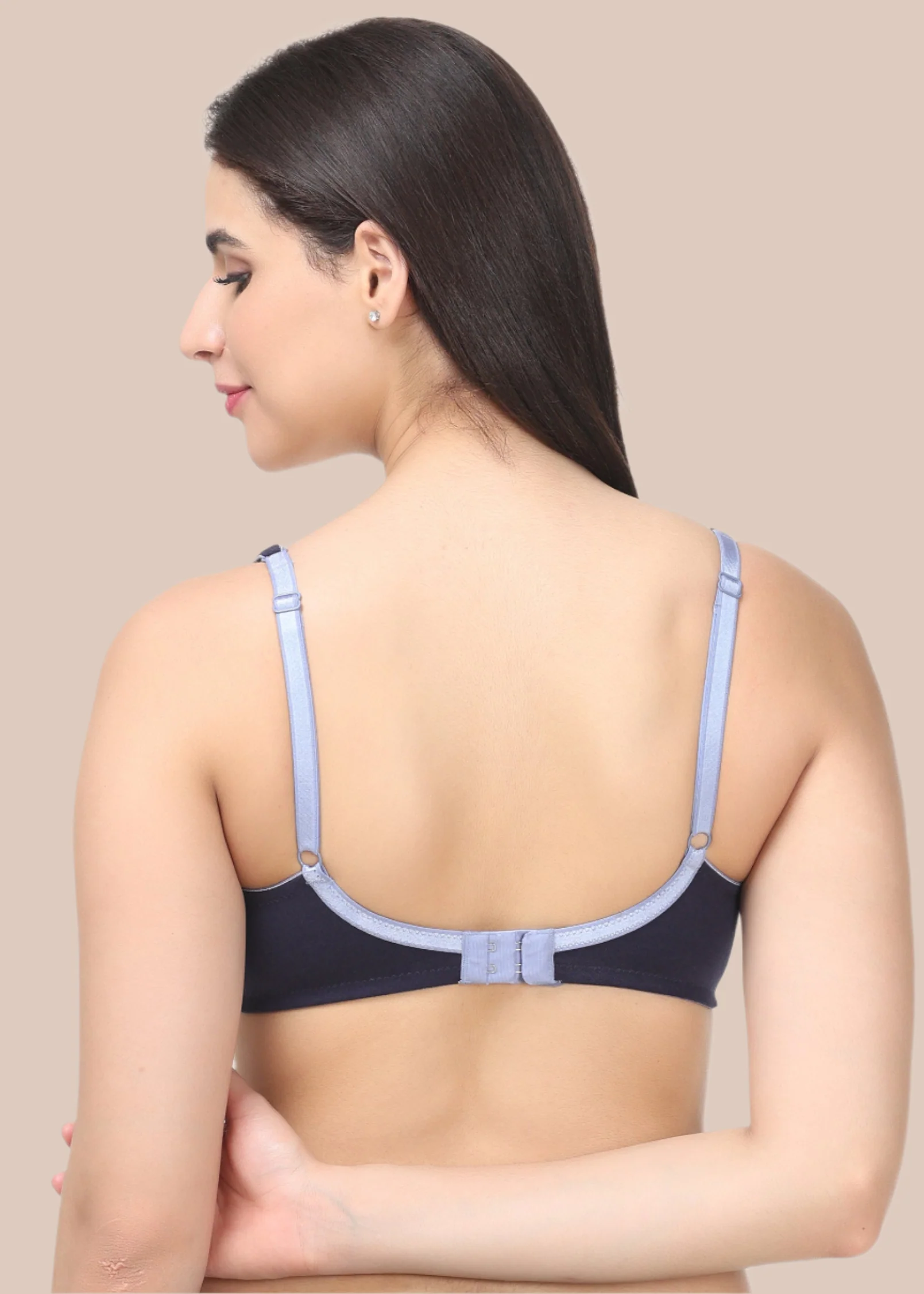 ZOE:Double Layered Moulded Bra - Image 2